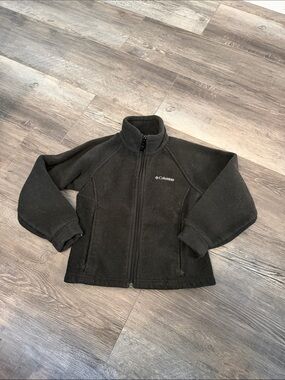 Columbia Black Kids' Full-Zip Fleece Jacket